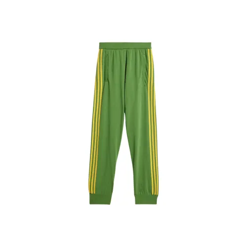 Adidas Originals x Wales Bonner Вязаные тренировочные брюки мужские зеленые