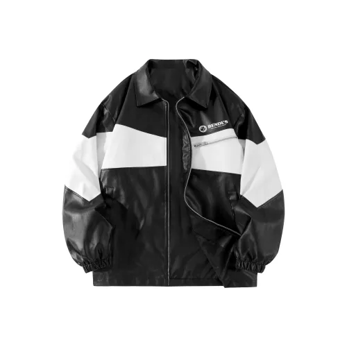 BENDL'S Кожа Куртка Унисекс Черный