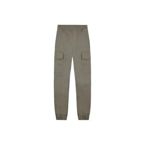 REPRESENT Карго брюки мужские оливкового цвета