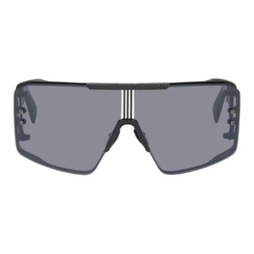 BALMAIN Титан Нерегулярная форма Солнцезащитные очки Унисекс Черный