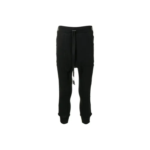 Boris Bidjan Saberi Черные Мужские Повседневные Штаны