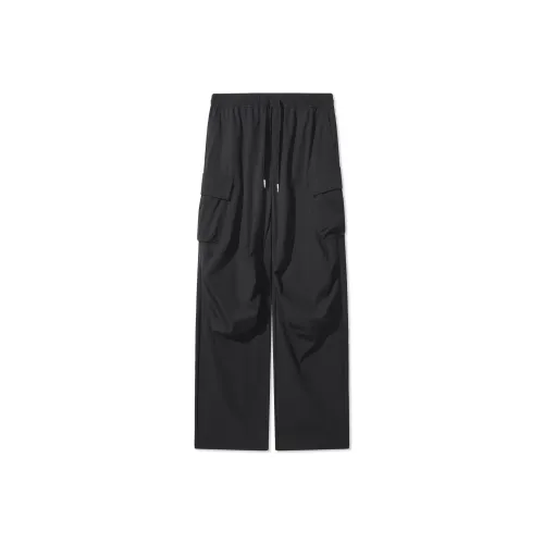 Cabbeen Charcoal Black 01 Мужские Повседневные Штаны