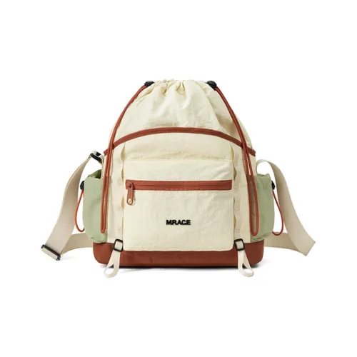 MR.ACE HOMME Холщовая ткань Сумка через плечо Маленькая Унисекс Матча Коричневый Облачный дым Фиолетовый Серо-оранжевый