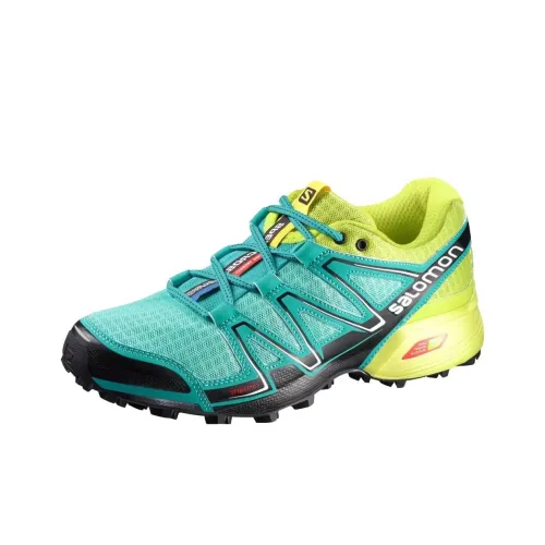 SALOMON Speedcross Vario Slip-resistant Abrasion-resistant Low-top Trail Running Shoes Women's Green SALOMON Speedcross Vario Противоскользящие Устойчивые к истиранию Низкие Кроссовки для бега по пересеченной местности Женские Зеленые