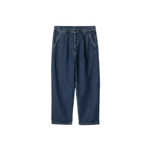 Carhartt WIP FW24 JACE Брюки Джинсы Унисекс Выстиранный Синий