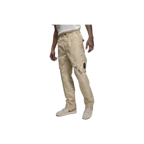 Jordan Paris Saint Germain Повседневные брюки Мужские Хаки