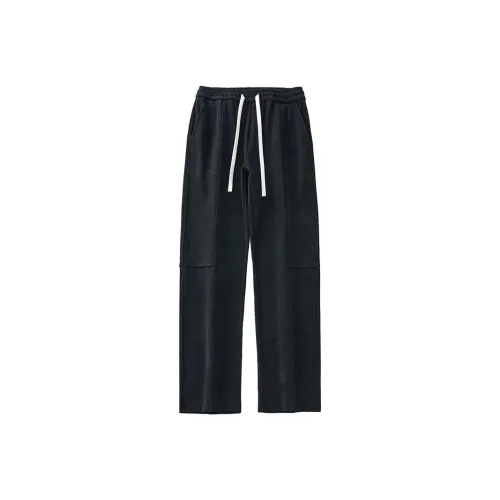 WPOOLL Повседневные брюки Мужские Черные