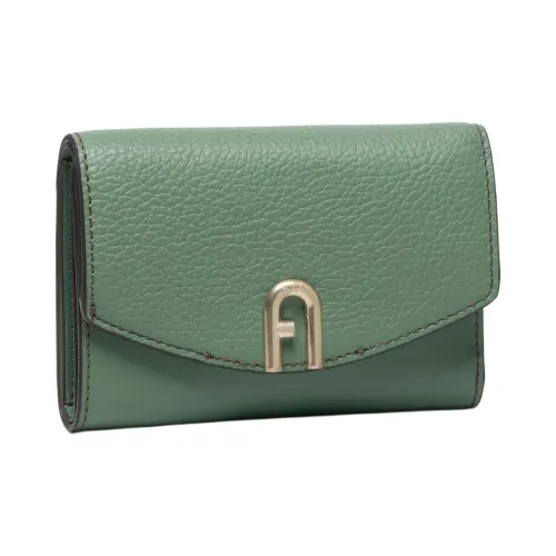 Furla Primula Кожа Кошелек Большой Женский Зеленый