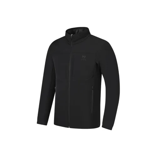 QIAODAN Mountain God Series Тренчкот Мужской Черный