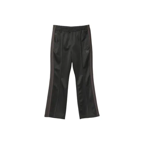 Needles 2024 2025 Осенне Зимняя коллекция Вязаные спортивные штаны унисекс черные