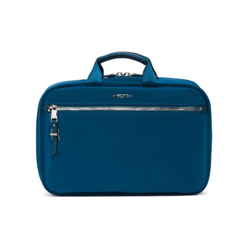 TUMI Voyageur Полиамидная дорожная сумка сумка для хранения косметичка женская темно-сапфирово-зеленая