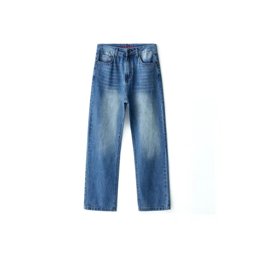 LUCKY BRAND Синие Унисекс Джинсы