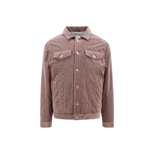 BRUNELLO CUCINELLI Куртки и Пальто Мужской Коричневый