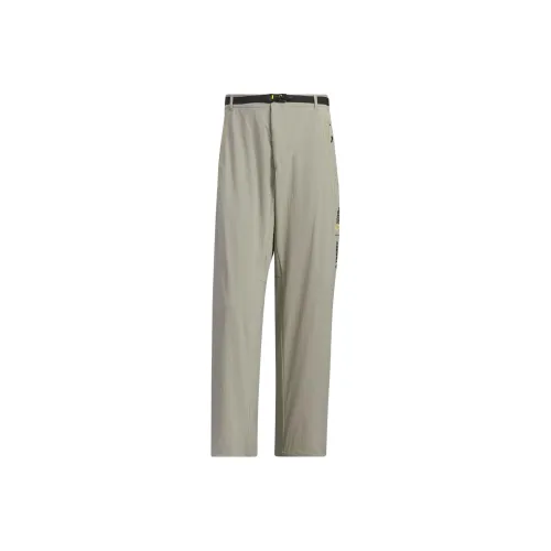 Adidas National Geographic DWR Брюки Вязаные Тренировочные брюки Мужской Pebble Серебристо-серый