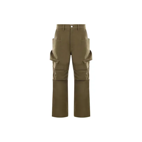 RICK OWENS совместный бренд RO Карго Брюки Мужские Коричневые