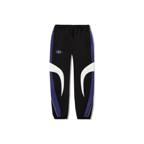 LINING Вязаные тренировочные штаны унисекс черные