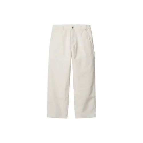 Carhartt WIP SS23 Широкий Panel Double Front Pants Casual Pants Men's White