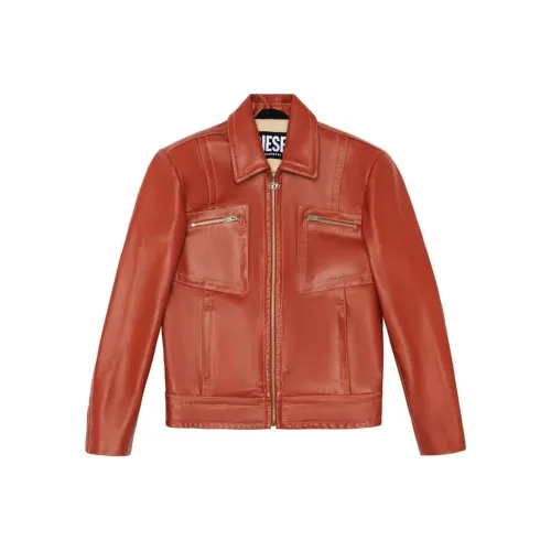 DIESEL Куртки и Пальто Мужской Красный Коричневый