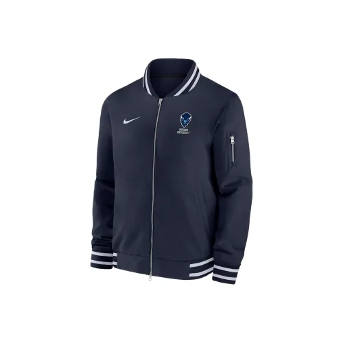 Nike College BOMBER Куртки и Пальто Мужской Темно-синий