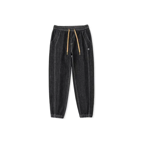 JEEP Черные Унисекс Джинсы