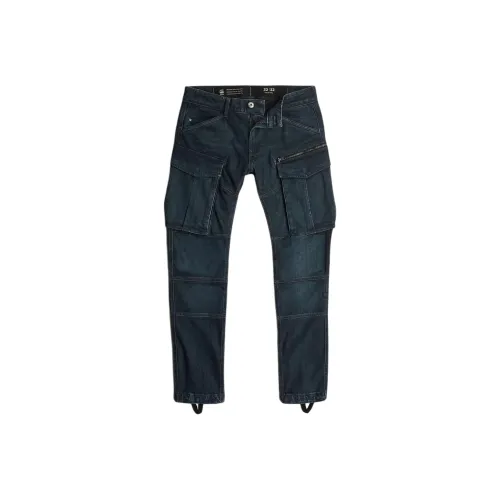 Джинсы STAR RAW Темно-циановые Мужские