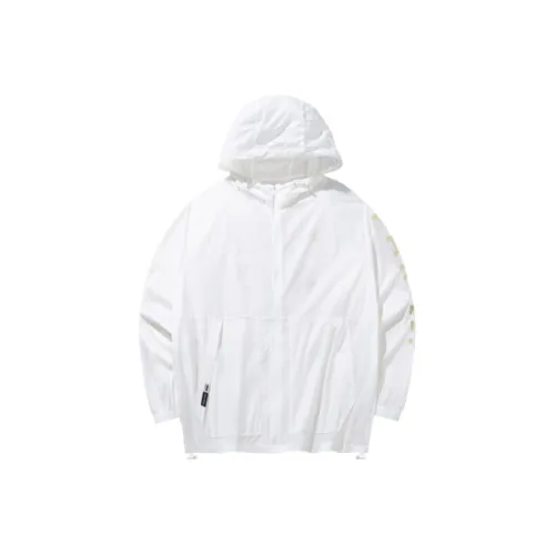 ANTA x CHAHUA LIANMINGKUAN Life Collection Одежда с защитой от солнца Унисекс Снежно-белая