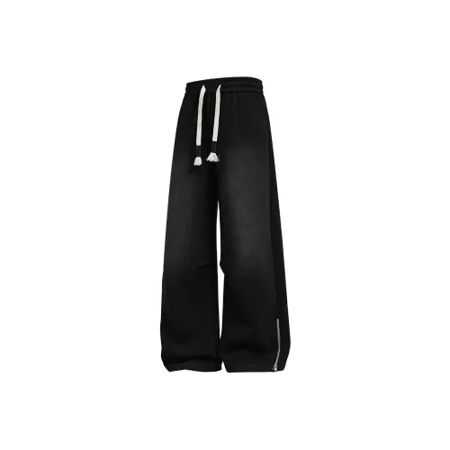 IL SARTO Повседневные брюки Унисекс Угольный Wash Черный