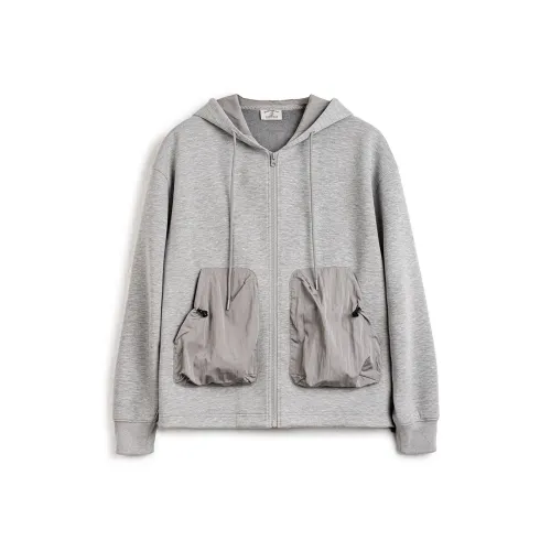 MADEN Толстовка Мужская Метеоритный Серый