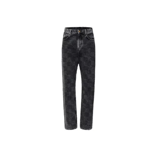 LOUIS VUITTON Джинсы Мужские Черные