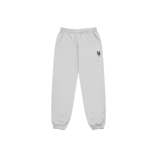 MLB Basic Collection New York Mets 24FW Вязаные тренировочные штаны унисекс Фотиния серый