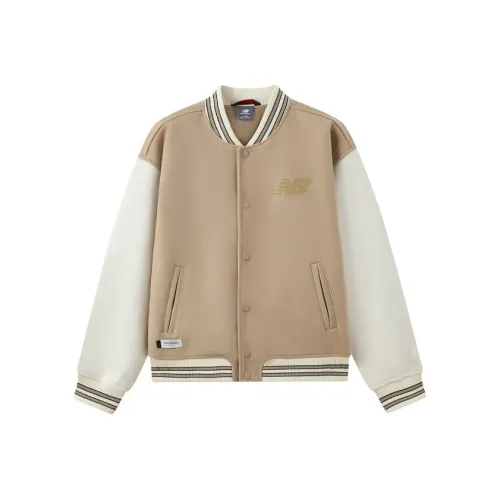 New Balance совместный бренд Бейсбольная куртка Мужская Темный хаки