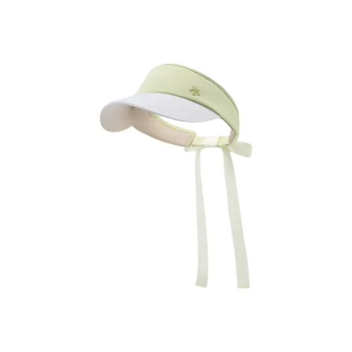 DESCENTE Женские солнцезащитные шляпы Зеленые