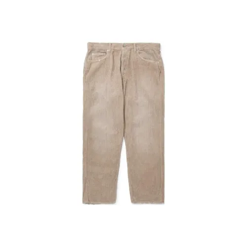 MADNESS Collaboration FW22 Умеренный Повседневные Брюки Мужские Коричневые