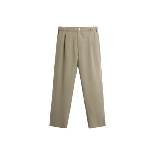 ZARA Khaki Мужские Повседневные Штаны