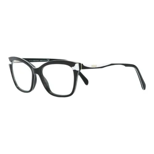 EMILIO PUCCI Ацетат Нерегулярная форма Оправа для очков Женская Черная