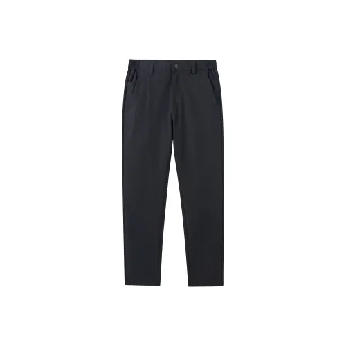 CAMEL Прямой крой Эластичный Сорона Однотонный Брюки Дышащий Драпирующий и Твердый Повседневные брюки Мужской