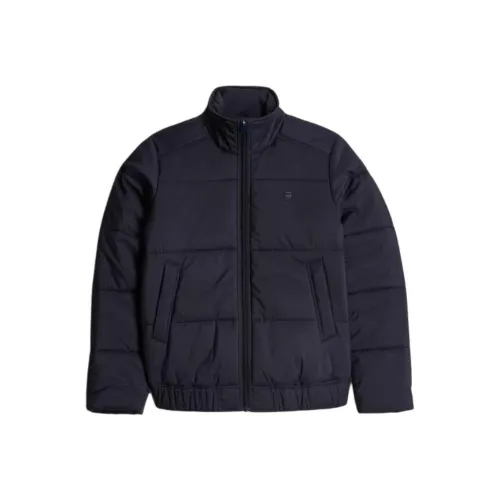 STAR RAW Синий Мужской Пуховик
