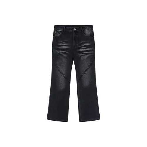 PASET Джинсы Унисекс Washed Smoke Gray