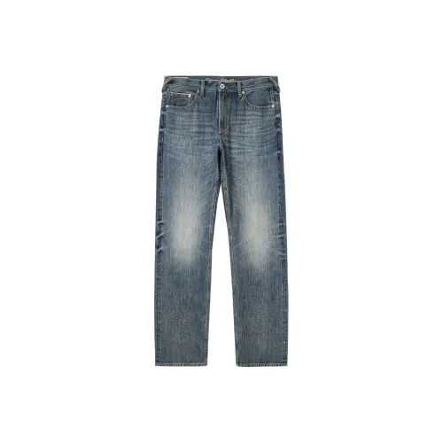 JACK JONES E42 Medium Denim Blue Men's Jeans JACK JONES E42 Средний деним синий мужской джинсы