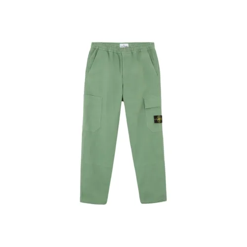 STONE ISLAND Карго брюки Мужские Зеленые