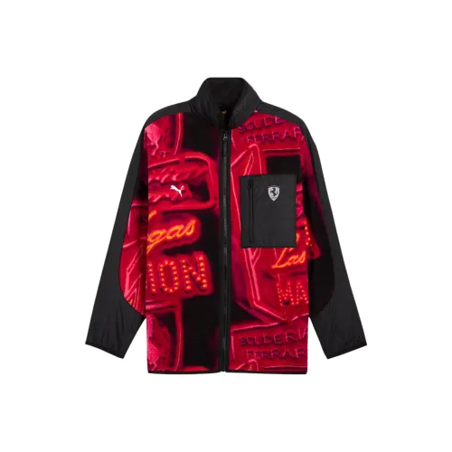 PUMA Ferrari FW24 Куртки и Пальто Мужской Черный