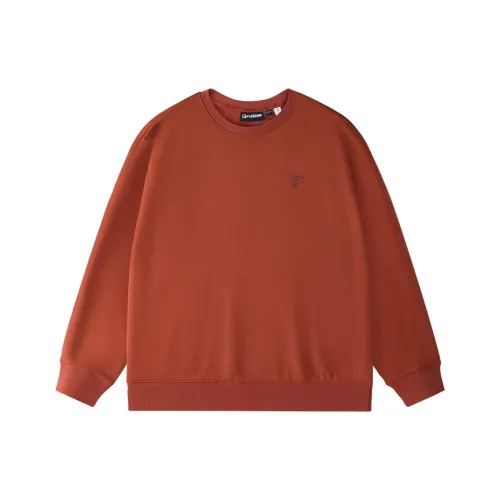FILA FUSION LIFE Толстовка Унисекс Соус Оранжевый Коричневый BN