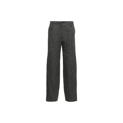 Yohji Yamamoto Pour Homme Серые Мужские Повседневные Штаны