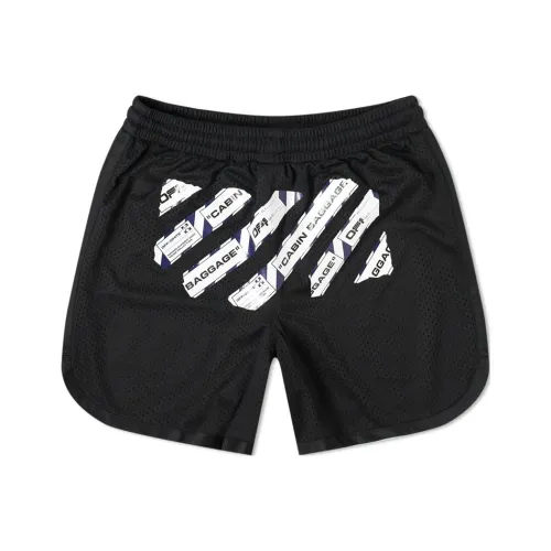 Off Белый SS20 Мужские Повседневные Шорты