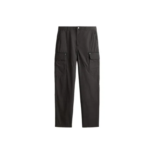 H&M Темно-серые мужские карго-брюки
