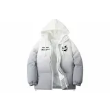 Серый (с капюшоном, имитация двухслойности) 8892