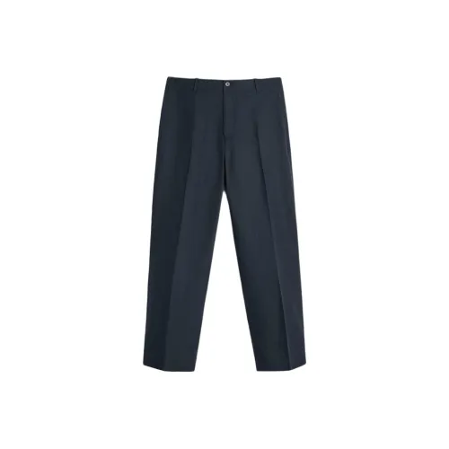 ZARA Морской синий Мужские брюки для костюма