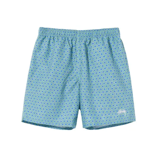 Stussy Синие Унисекс Повседневные шорты