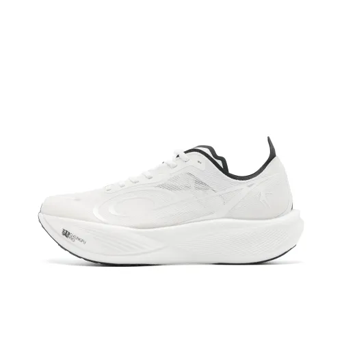 QIAODAN Feiying PB3 Enhanced Edition Беговые кроссовки Низкий топ Jordan Белый Черный Мужской