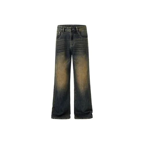 JEEP Джинсы Унисекс Ржавый Dirt Синий